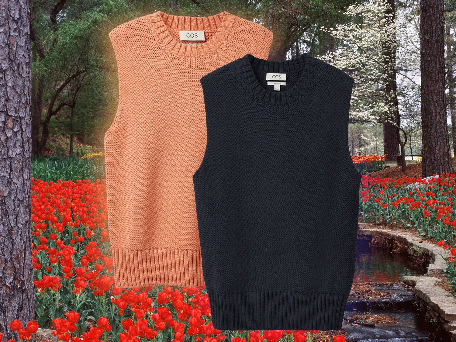 This £55 Cos sweater vest is the must-have springtime layer you didn't know you needed