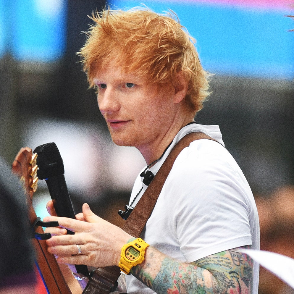 Ed Sheeran’s latest watch will set you back less than £100