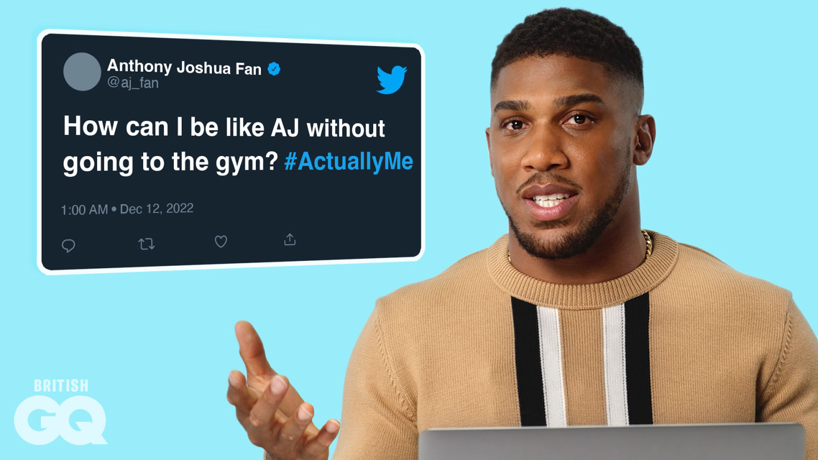 Anthony Joshua Answers Your Questions
